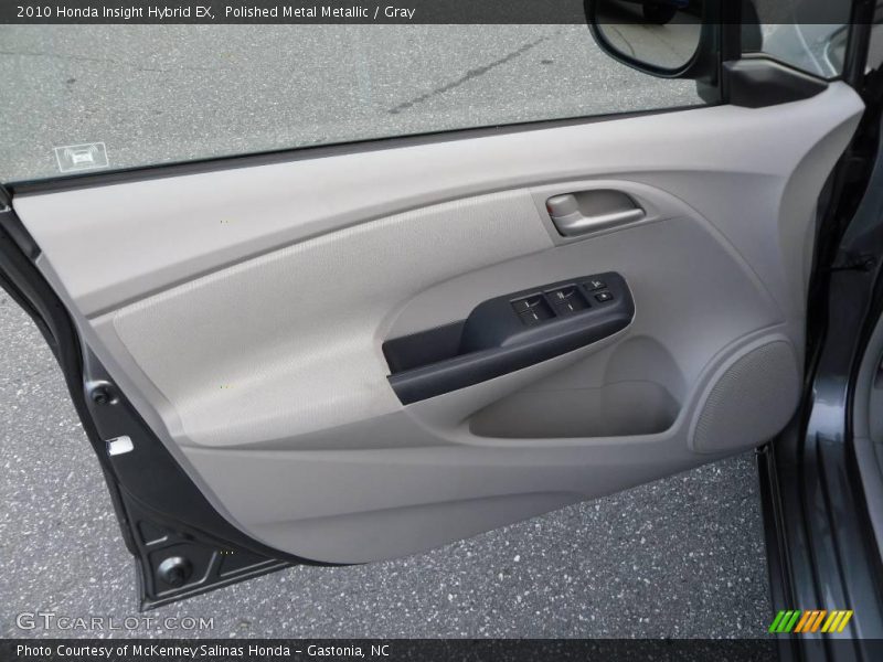 Polished Metal Metallic / Gray 2010 Honda Insight Hybrid EX