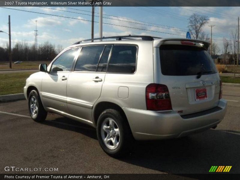Millenium Silver Metallic / Ash Gray 2007 Toyota Highlander