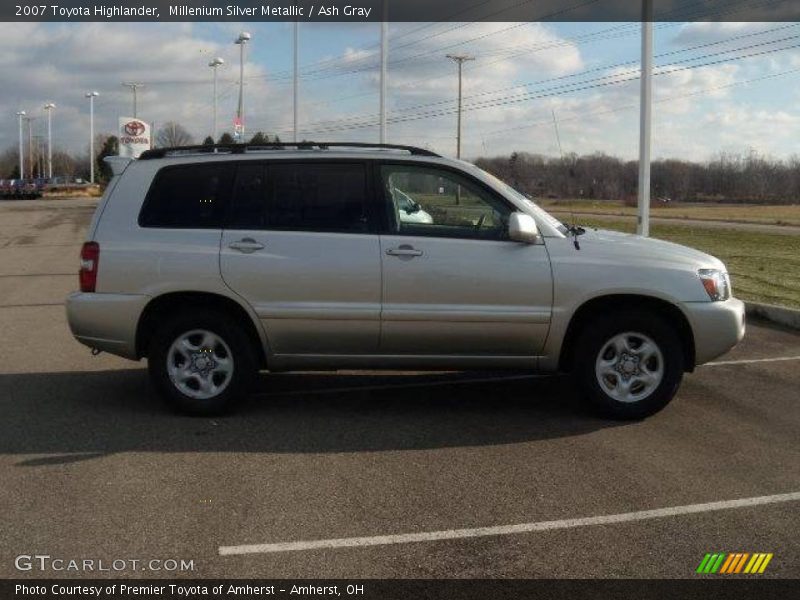 Millenium Silver Metallic / Ash Gray 2007 Toyota Highlander