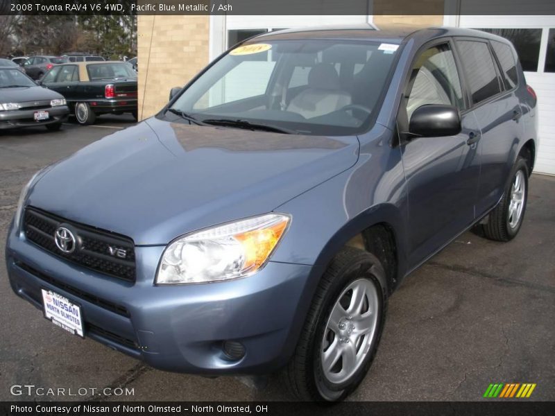 Pacific Blue Metallic / Ash 2008 Toyota RAV4 V6 4WD
