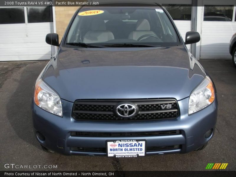 Pacific Blue Metallic / Ash 2008 Toyota RAV4 V6 4WD