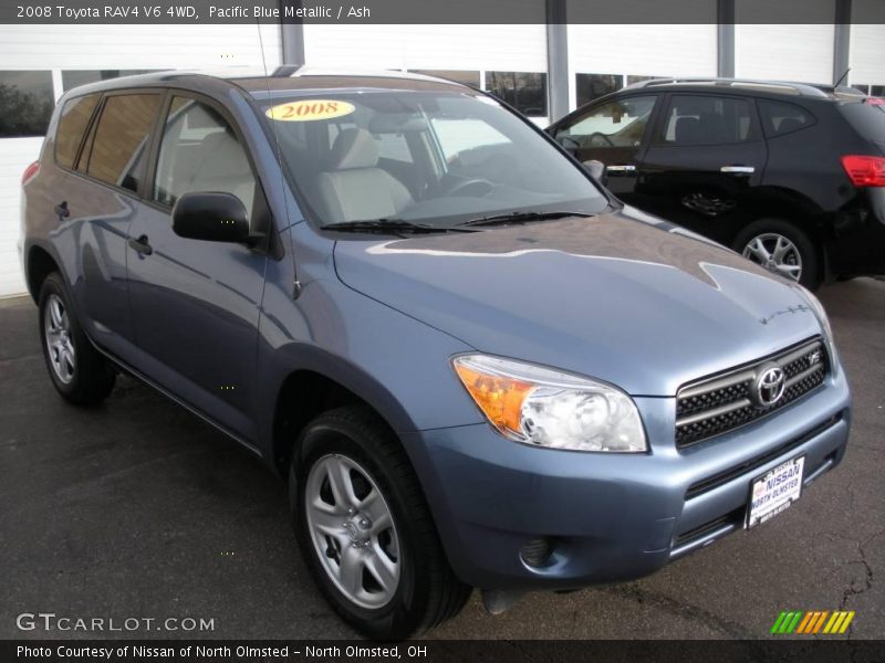 Pacific Blue Metallic / Ash 2008 Toyota RAV4 V6 4WD