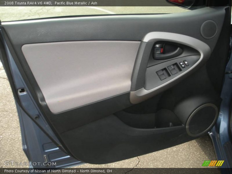 Pacific Blue Metallic / Ash 2008 Toyota RAV4 V6 4WD