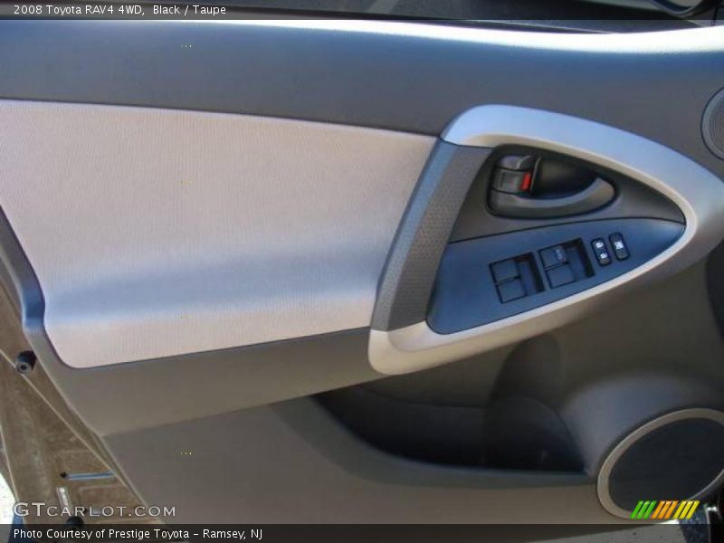 Black / Taupe 2008 Toyota RAV4 4WD
