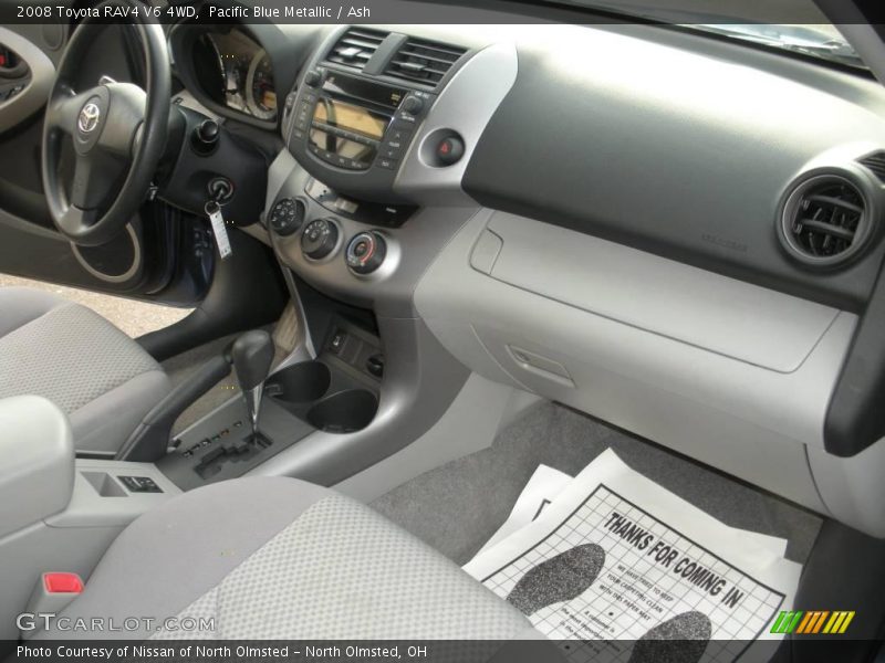 Pacific Blue Metallic / Ash 2008 Toyota RAV4 V6 4WD