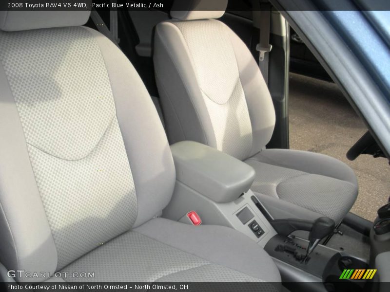Pacific Blue Metallic / Ash 2008 Toyota RAV4 V6 4WD