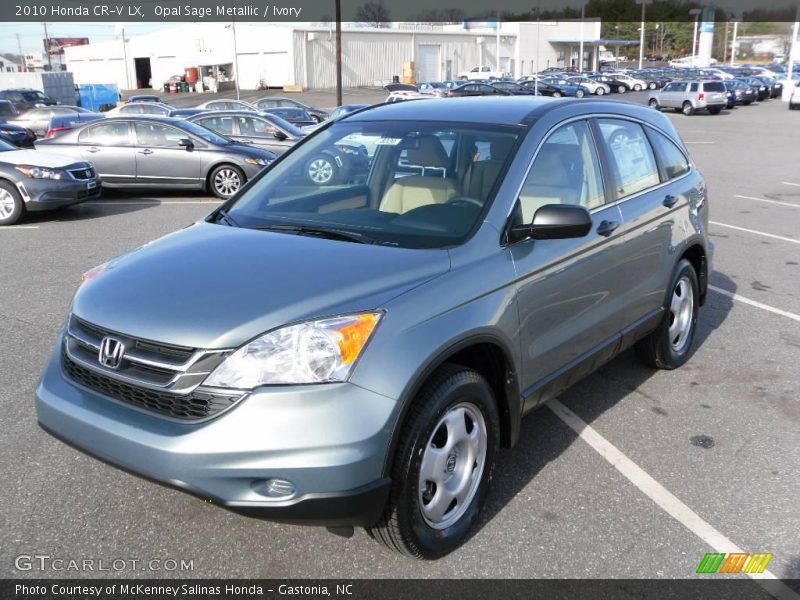 Opal Sage Metallic / Ivory 2010 Honda CR-V LX