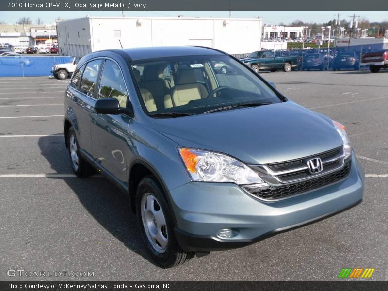 Opal Sage Metallic / Ivory 2010 Honda CR-V LX