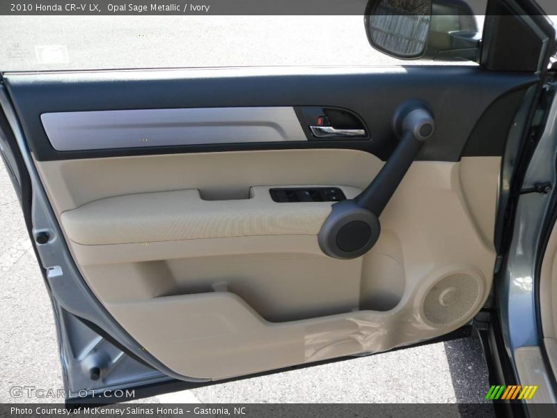 Opal Sage Metallic / Ivory 2010 Honda CR-V LX