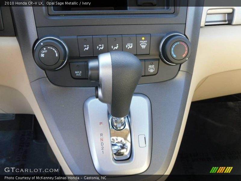 Opal Sage Metallic / Ivory 2010 Honda CR-V LX