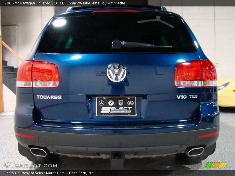 Shadow Blue Metallic / Anthracite 2006 Volkswagen Touareg V10 TDI