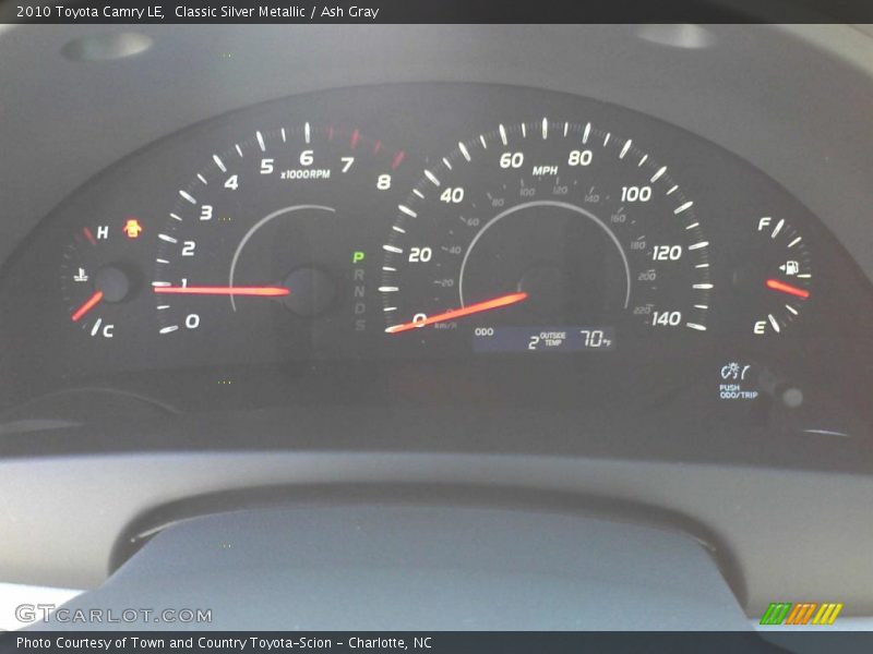 Classic Silver Metallic / Ash Gray 2010 Toyota Camry LE