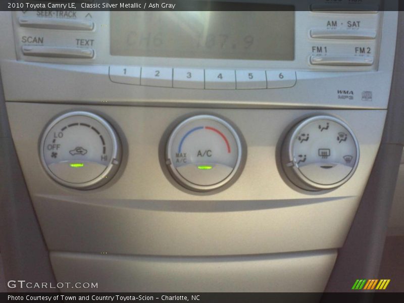 Classic Silver Metallic / Ash Gray 2010 Toyota Camry LE