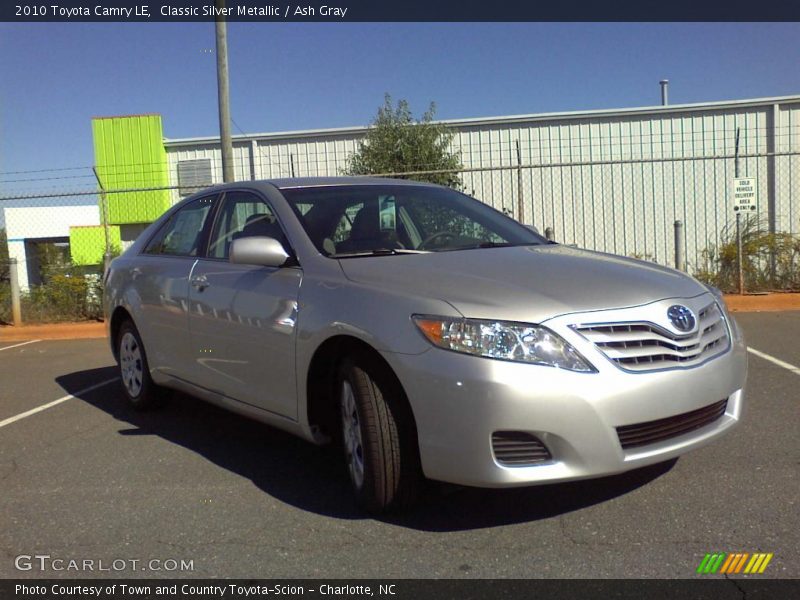 Classic Silver Metallic / Ash Gray 2010 Toyota Camry LE