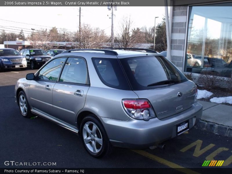 Crystal Gray Metallic / Anthracite Black 2006 Subaru Impreza 2.5i Wagon
