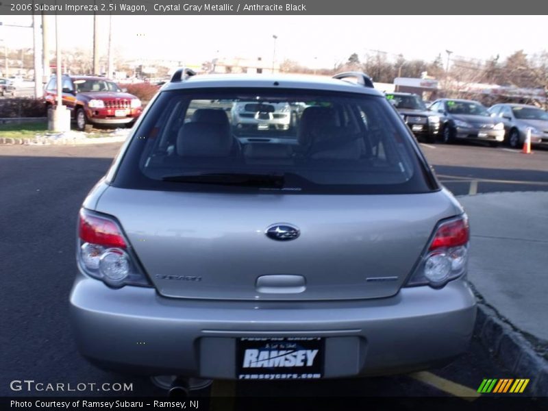 Crystal Gray Metallic / Anthracite Black 2006 Subaru Impreza 2.5i Wagon