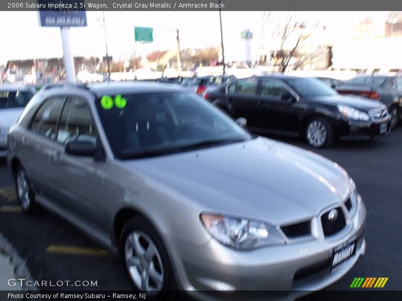 Crystal Gray Metallic / Anthracite Black 2006 Subaru Impreza 2.5i Wagon