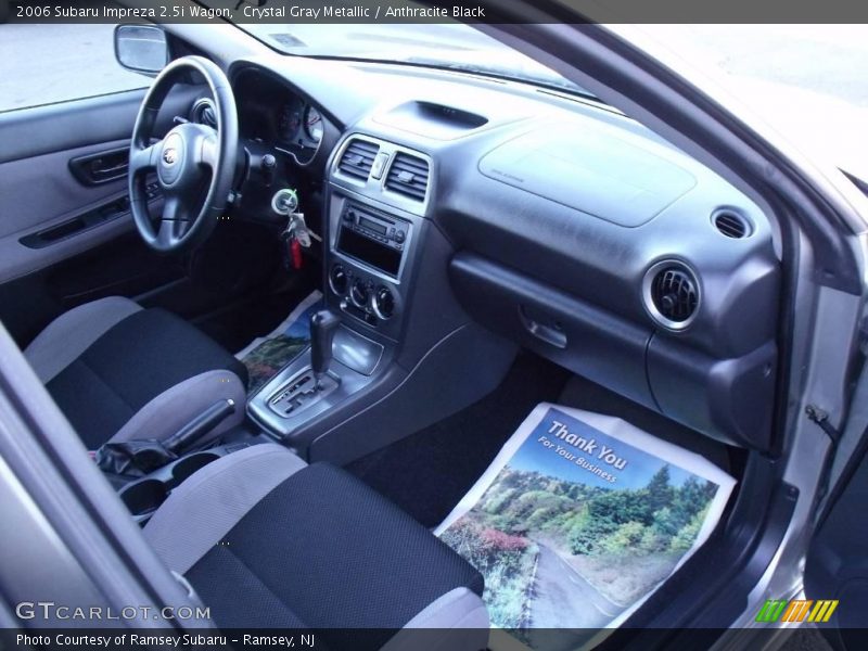 Crystal Gray Metallic / Anthracite Black 2006 Subaru Impreza 2.5i Wagon