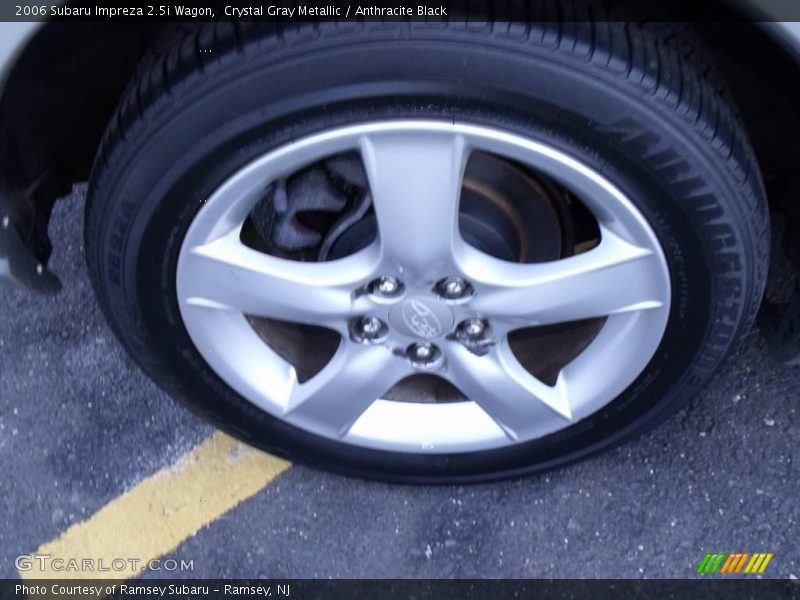 Crystal Gray Metallic / Anthracite Black 2006 Subaru Impreza 2.5i Wagon