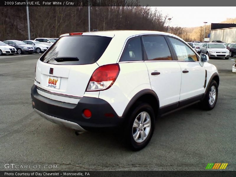 Polar White / Gray 2009 Saturn VUE XE