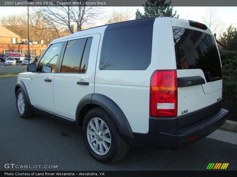 Chawton White / Ebony Black 2007 Land Rover LR3 V8 SE