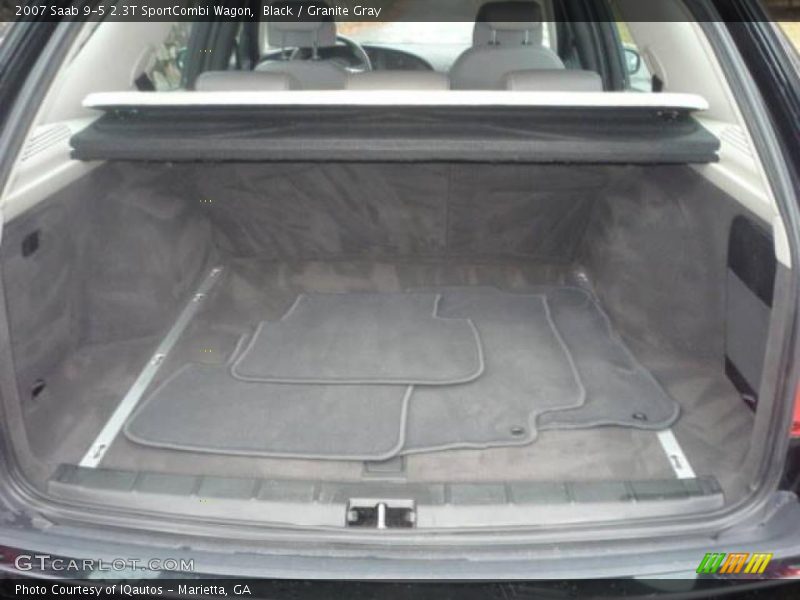 Black / Granite Gray 2007 Saab 9-5 2.3T SportCombi Wagon