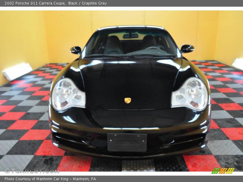 Black / Graphite Grey 2002 Porsche 911 Carrera Coupe