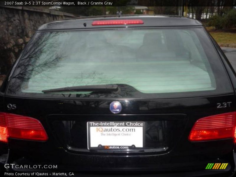 Black / Granite Gray 2007 Saab 9-5 2.3T SportCombi Wagon