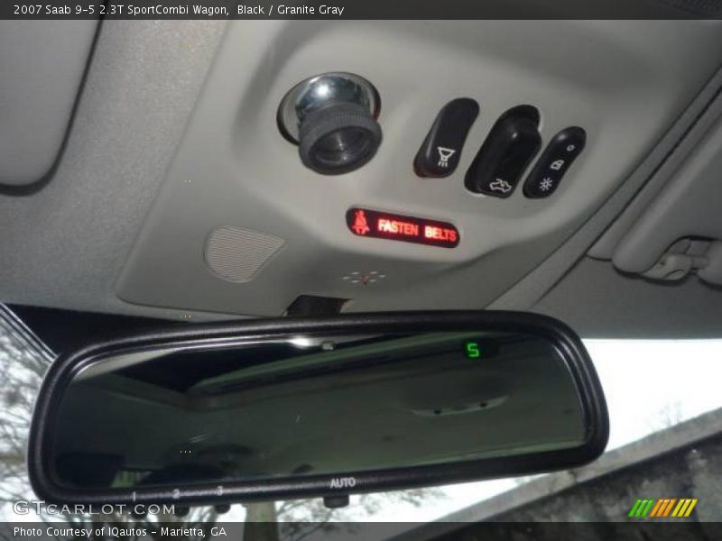 Black / Granite Gray 2007 Saab 9-5 2.3T SportCombi Wagon