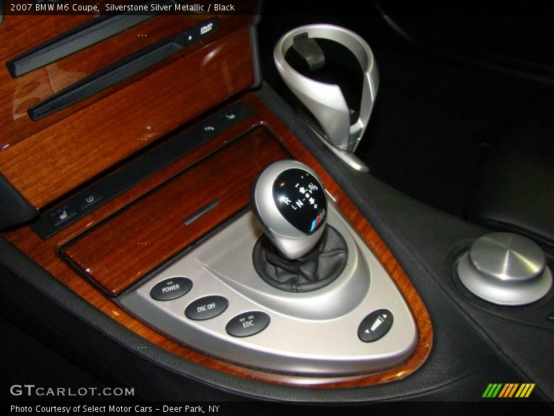 Silverstone Silver Metallic / Black 2007 BMW M6 Coupe