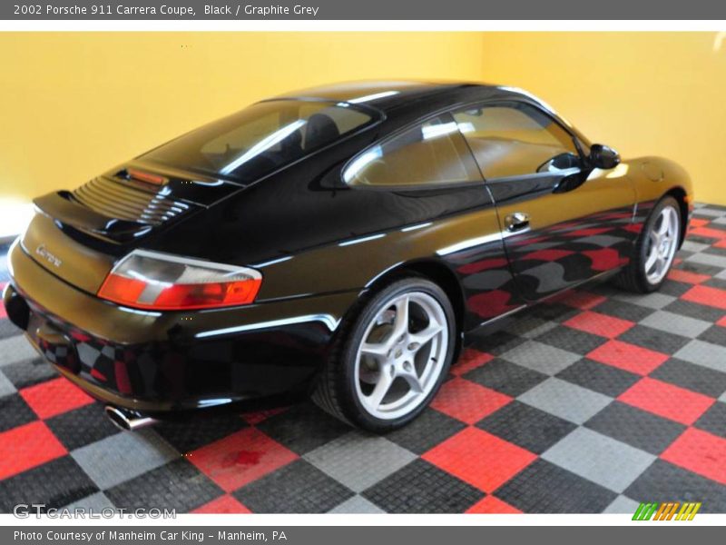 Black / Graphite Grey 2002 Porsche 911 Carrera Coupe