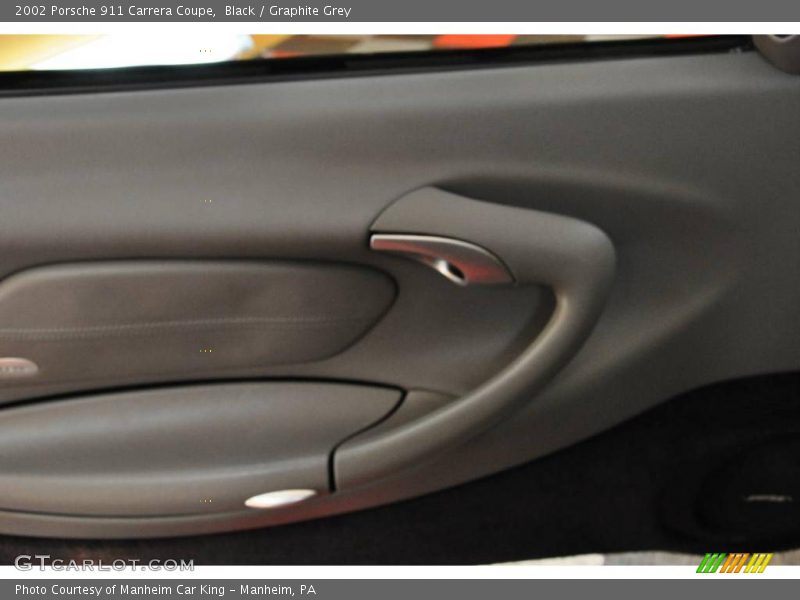 Black / Graphite Grey 2002 Porsche 911 Carrera Coupe