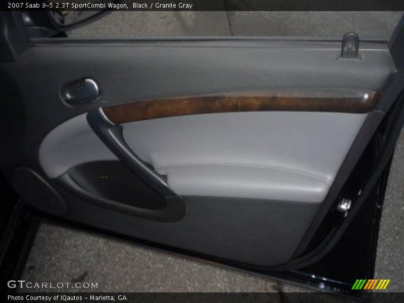 Black / Granite Gray 2007 Saab 9-5 2.3T SportCombi Wagon