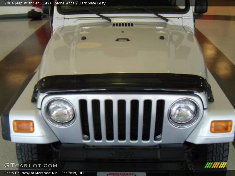 Stone White / Dark Slate Gray 2004 Jeep Wrangler SE 4x4