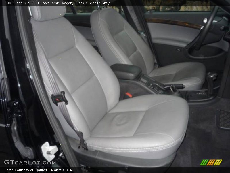 Black / Granite Gray 2007 Saab 9-5 2.3T SportCombi Wagon
