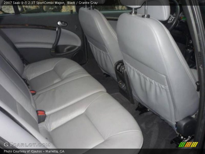 Black / Granite Gray 2007 Saab 9-5 2.3T SportCombi Wagon