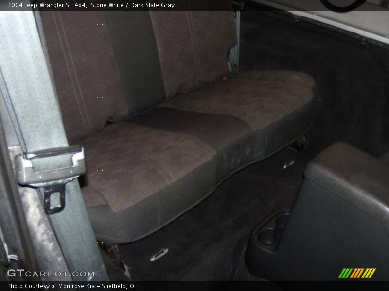 Stone White / Dark Slate Gray 2004 Jeep Wrangler SE 4x4