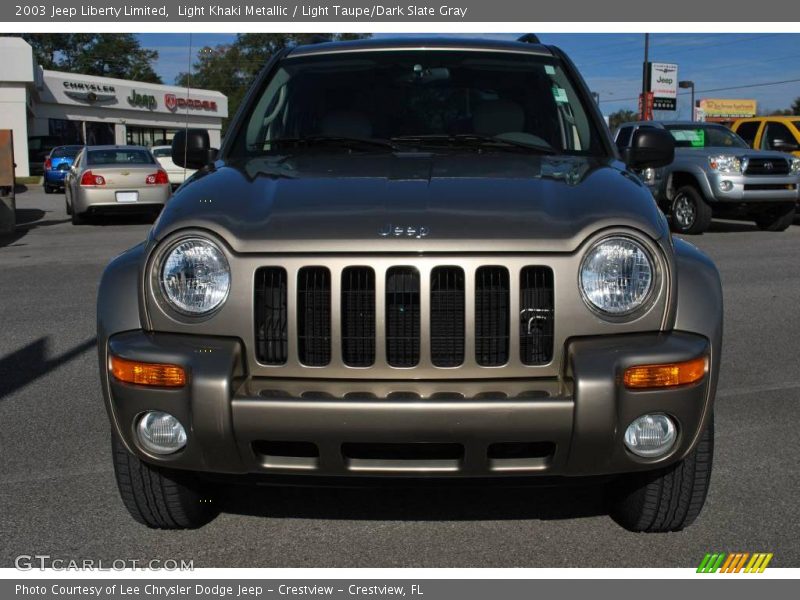 Light Khaki Metallic / Light Taupe/Dark Slate Gray 2003 Jeep Liberty Limited