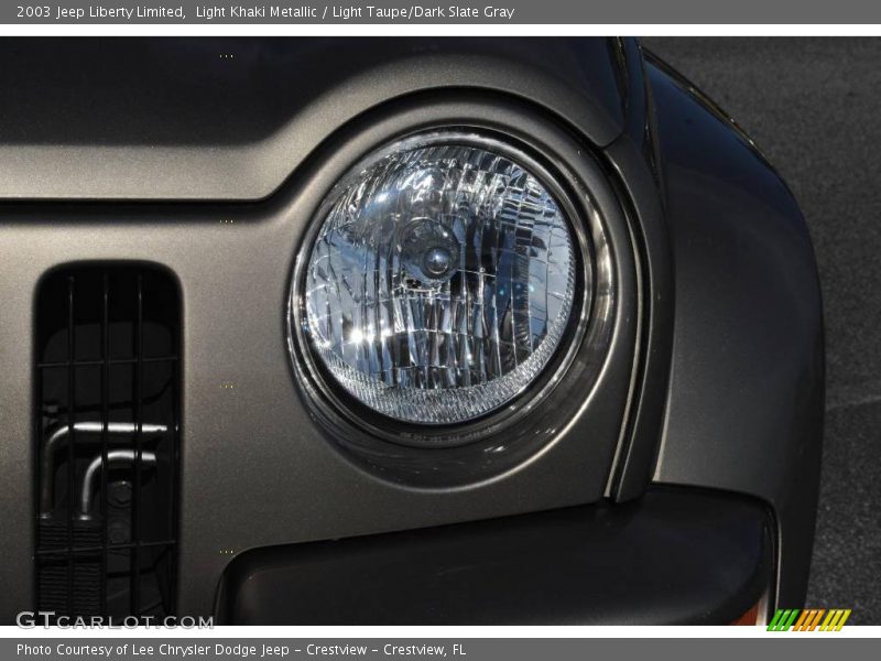 Light Khaki Metallic / Light Taupe/Dark Slate Gray 2003 Jeep Liberty Limited