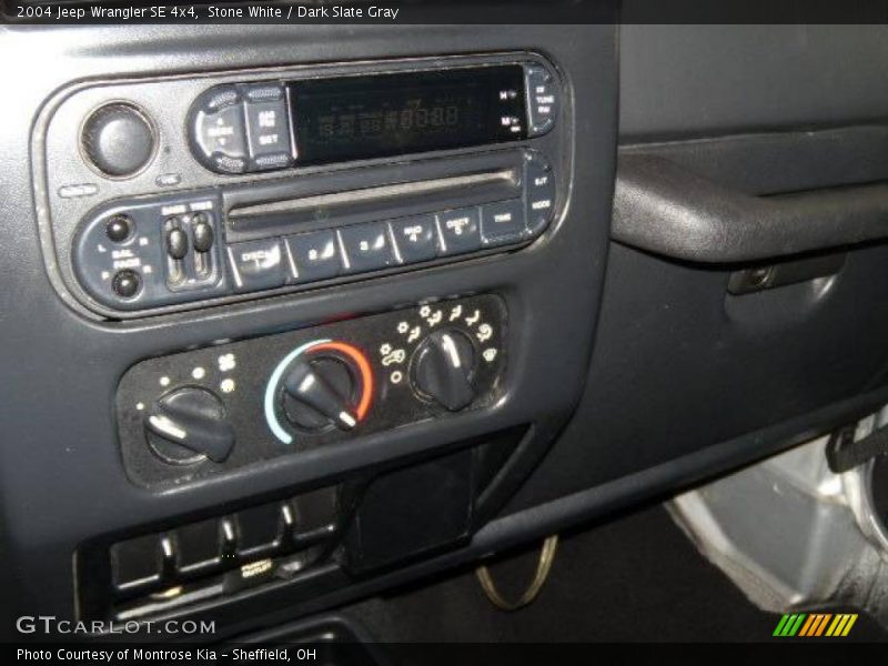 Stone White / Dark Slate Gray 2004 Jeep Wrangler SE 4x4