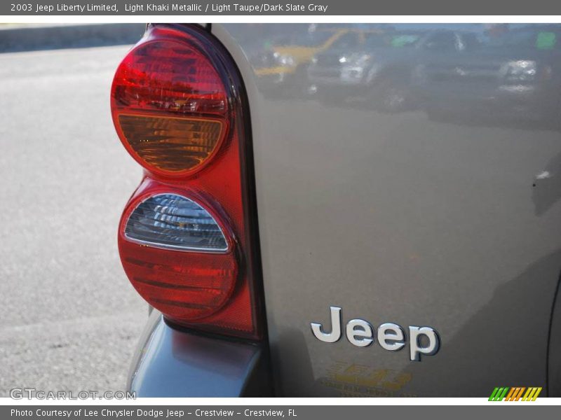 Light Khaki Metallic / Light Taupe/Dark Slate Gray 2003 Jeep Liberty Limited