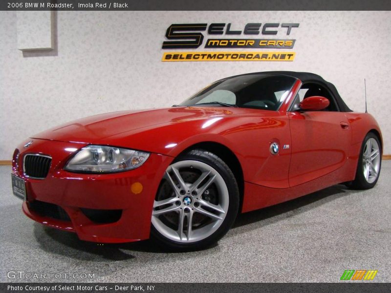 Imola Red / Black 2006 BMW M Roadster
