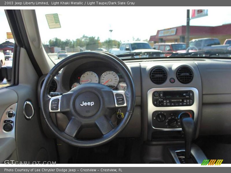 Light Khaki Metallic / Light Taupe/Dark Slate Gray 2003 Jeep Liberty Limited