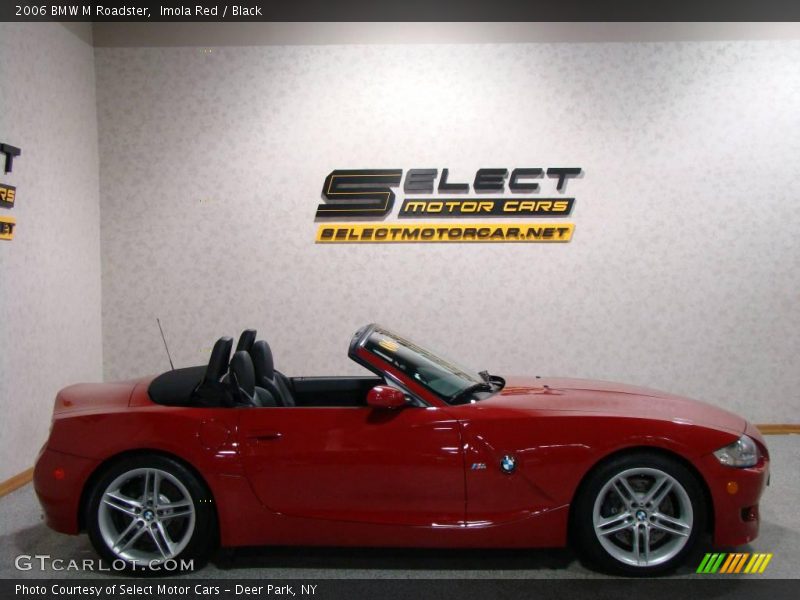 Imola Red / Black 2006 BMW M Roadster