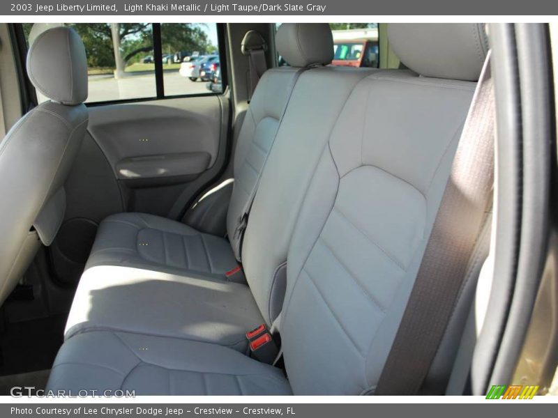 Light Khaki Metallic / Light Taupe/Dark Slate Gray 2003 Jeep Liberty Limited