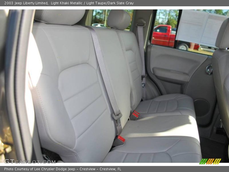 Light Khaki Metallic / Light Taupe/Dark Slate Gray 2003 Jeep Liberty Limited
