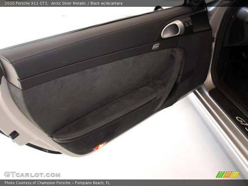 Arctic Silver Metallic / Black w/Alcantara 2010 Porsche 911 GT3