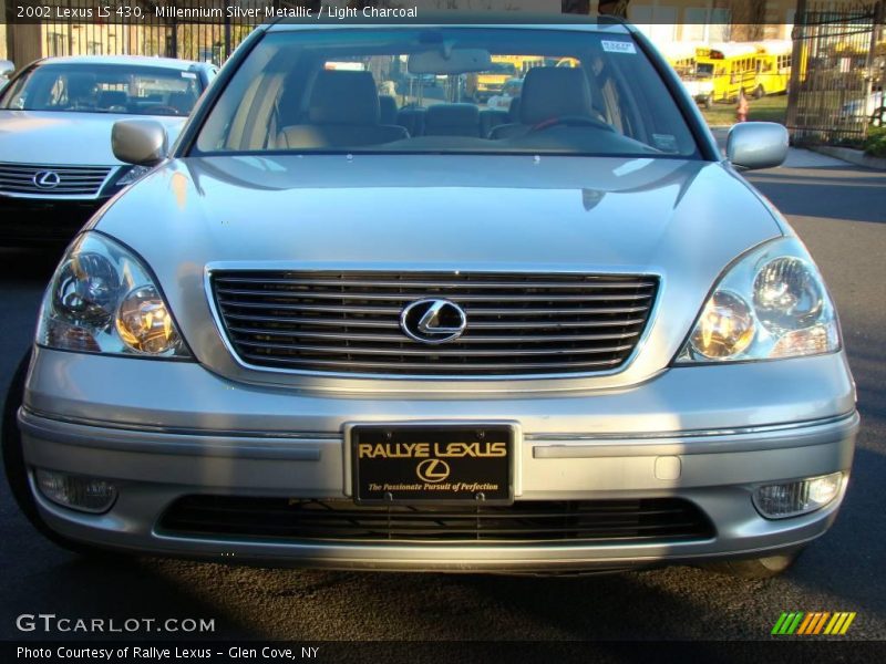 Millennium Silver Metallic / Light Charcoal 2002 Lexus LS 430