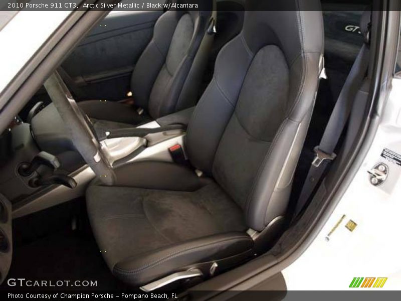 Arctic Silver Metallic / Black w/Alcantara 2010 Porsche 911 GT3