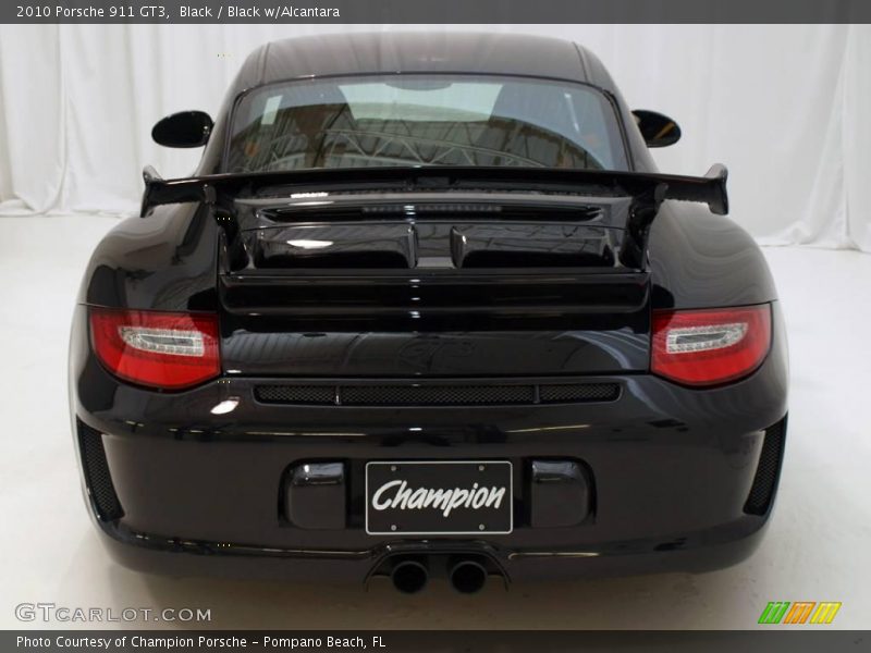 Black / Black w/Alcantara 2010 Porsche 911 GT3